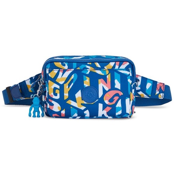 Set - Kipling Logo Medium Art Tote and Abanu Multi Convertible Crossbody Bag - Picture 9 of 11